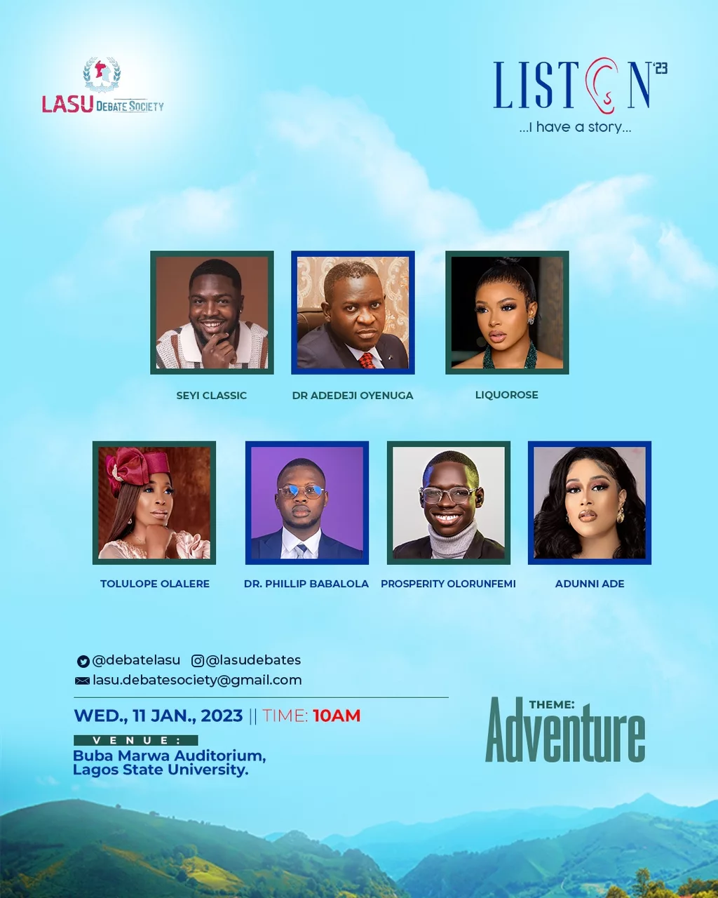 LISTEN Edition IV — ADVENTURE